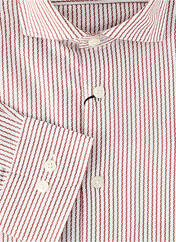 Chemise manches longues marron SELECTED pour homme seconde vue