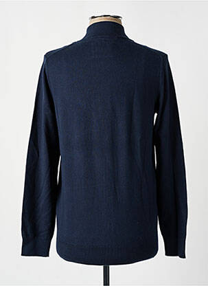 Gilet manches longues manches longues bleu CAMBRIDGE homme
