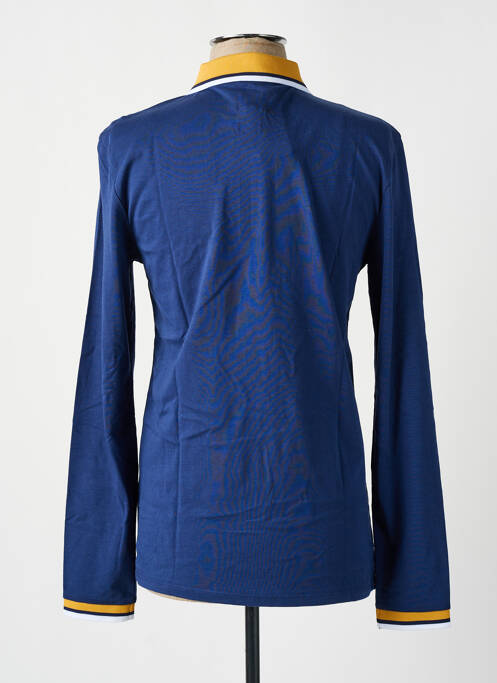 Polo manches longues manches longues bleu LEE COOPER homme