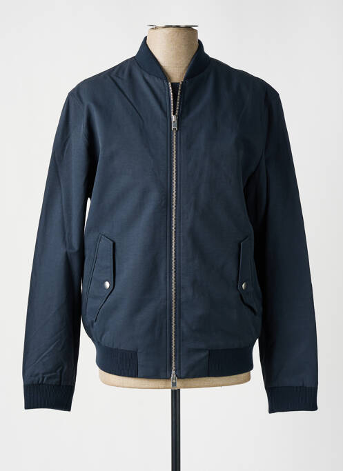 Blouson bleu SELECTED pour homme