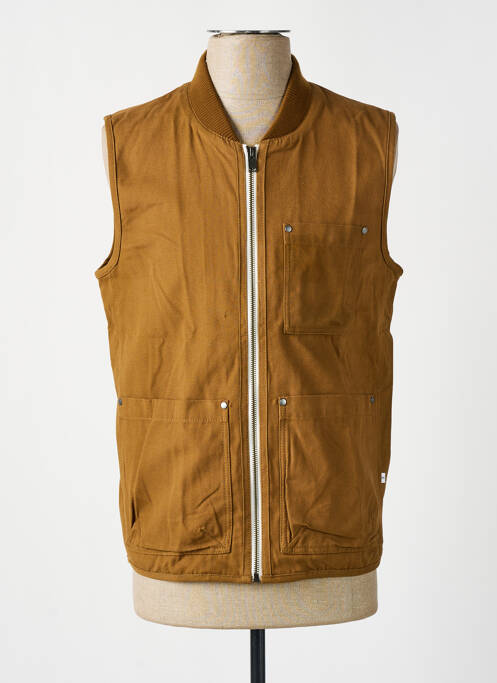 Veste casual marron SELECTED pour homme