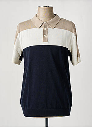 Polo manches courtes manches courtes beige SELECTED homme