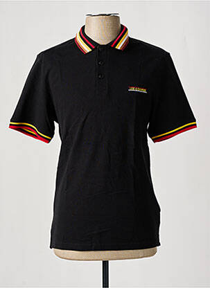 Polo coupe droite manches courtes noir LEE COOPER homme