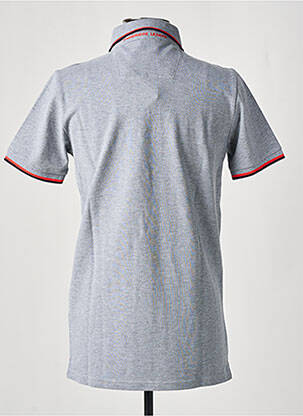 Polo coupe droite manches courtes gris CAMBRIDGE homme