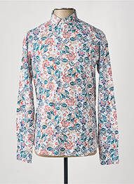 Chemise manches longues imprimé fantaisie blanc CAMBRIDGE homme