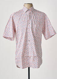 Chemise manches courtes imprimé fantaisie rose BANDE ORIGINALE homme