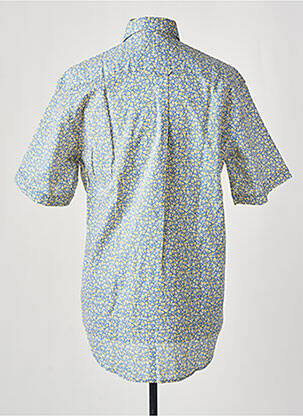 Chemise manches courtes imprimé fantaisie bleu BANDE ORIGINALE homme