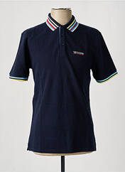 Polo bleu LEE COOPER pour homme seconde vue