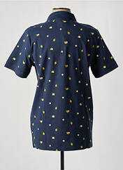 Polo bleu LEE COOPER pour homme seconde vue