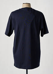 T-shirt bleu SELECTED pour homme seconde vue