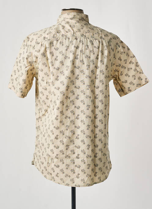 Chemise manches courtes beige LEE COOPER pour homme