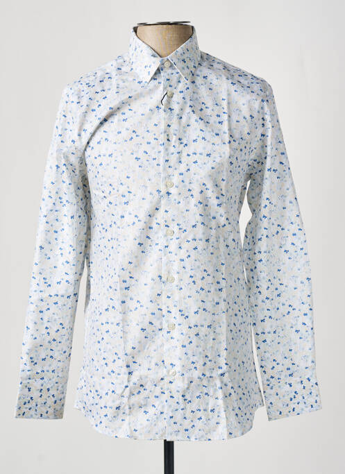 Chemise manches longues blanc SELECTED pour homme