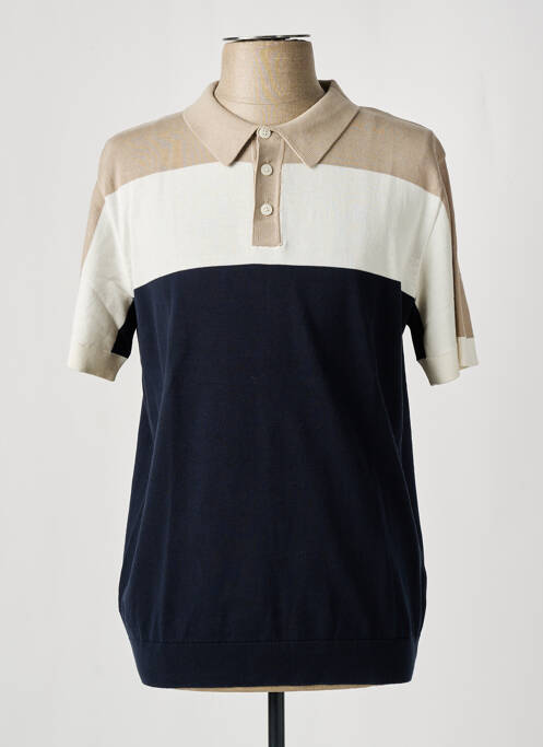 Polo beige SELECTED pour homme