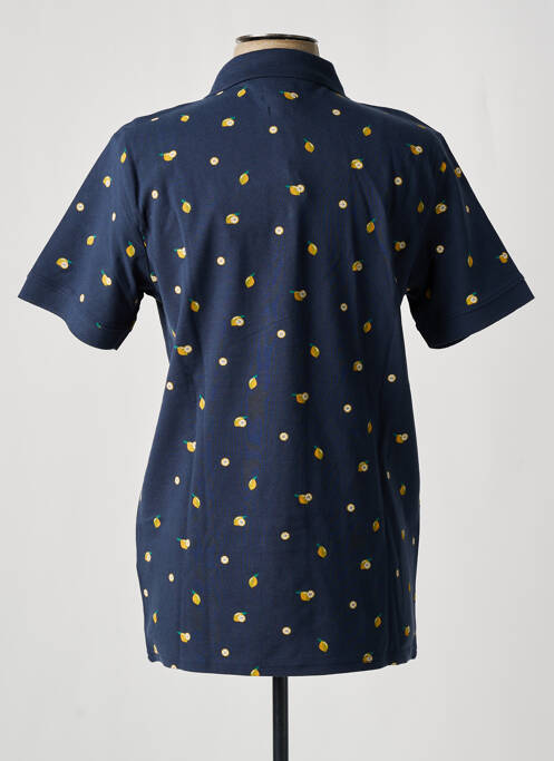 Polo bleu LEE COOPER pour homme