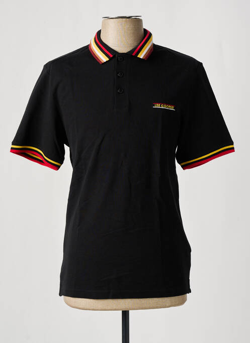 Polo noir LEE COOPER pour homme