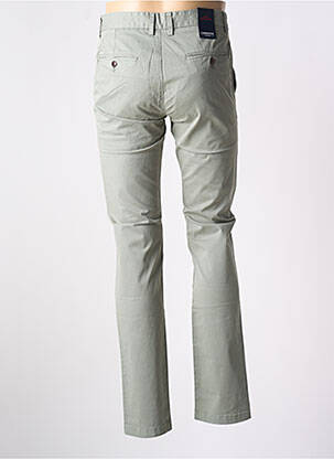 Pantalon chino tissage popeline taille normale vert CAMBRIDGE homme