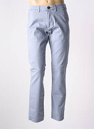 Pantalon chino stretch taille normale gris SELECTED homme