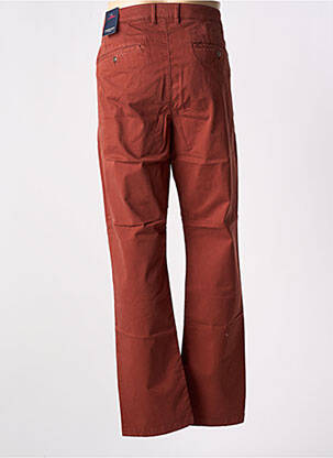 Pantalon chino stretch taille normale orange CAMBRIDGE homme