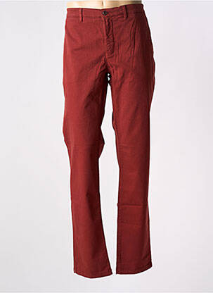 Pantalon chino stretch taille normale orange CAMBRIDGE homme