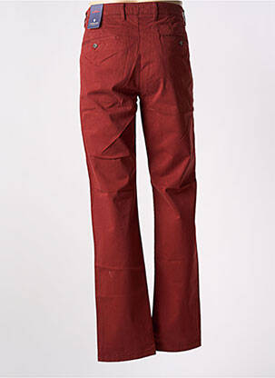Pantalon chino stretch taille normale orange CAMBRIDGE homme