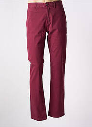 Pantalon chino stretch taille normale rouge CAMBRIDGE homme