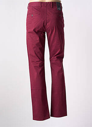 Pantalon chino stretch taille normale rouge CAMBRIDGE homme