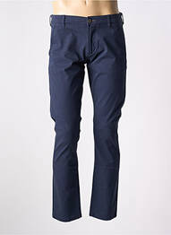Pantalon chino stretch taille normale bleu SELECTED homme