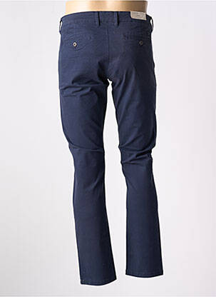 Pantalon chino stretch taille normale bleu SELECTED homme