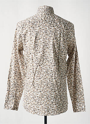 Chemise manches longues manches longues beige SELECTED homme
