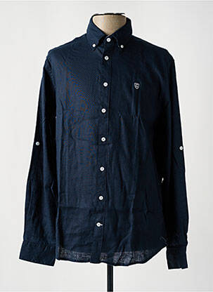 Chemise manches longues manches longues bleu CAMBRIDGE homme