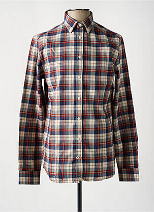 Chemise manches longues manches longues bleu CAMBRIDGE homme
