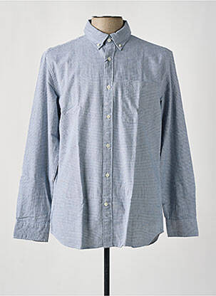 Chemise manches longues gris SELECTED pour homme