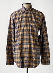Chemise manches longues marron BANDE ORIGINALE pour homme seconde vue