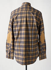 Chemise manches longues marron BANDE ORIGINALE pour homme seconde vue