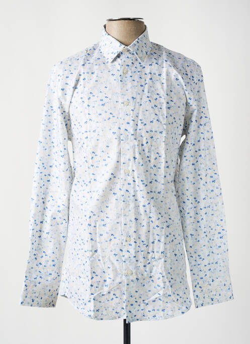 Chemise manches longues blanc SELECTED pour homme