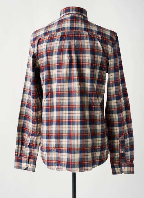 Chemise manches longues bleu CAMBRIDGE pour homme