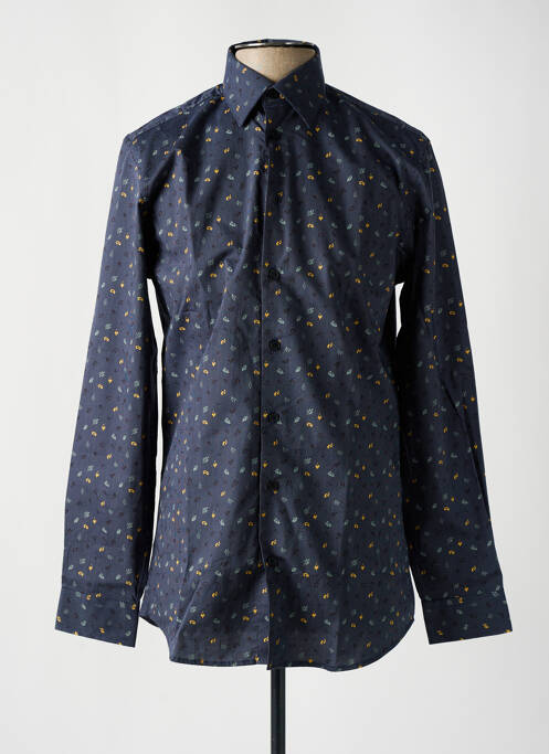 Chemise manches longues bleu SELECTED pour homme