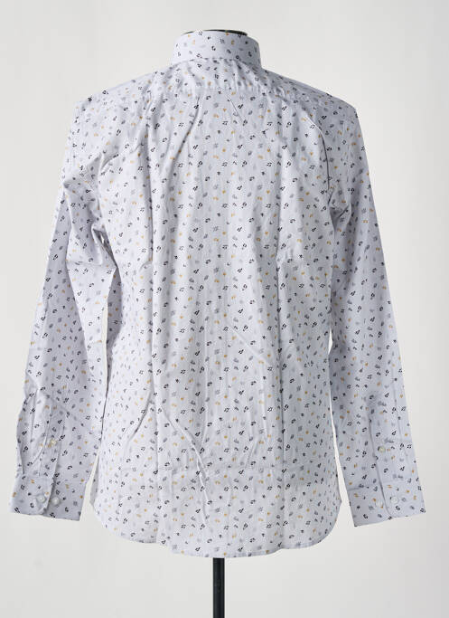 Chemise manches longues gris SELECTED pour homme