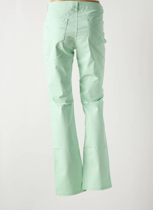 Pantalon droit vert MULTIPLES pour femme