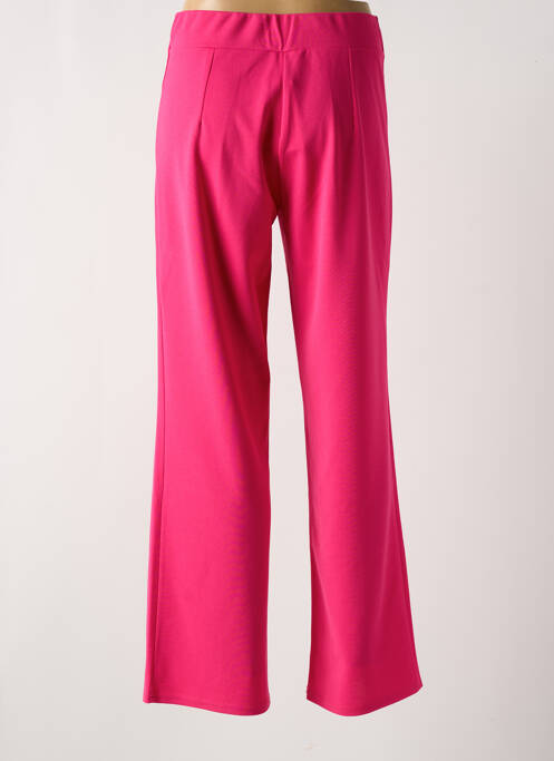 Pantalon droit rose MULTIPLES pour femme