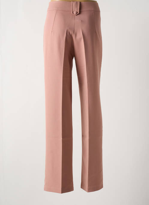 Pantalon droit rose MULTIPLES pour femme