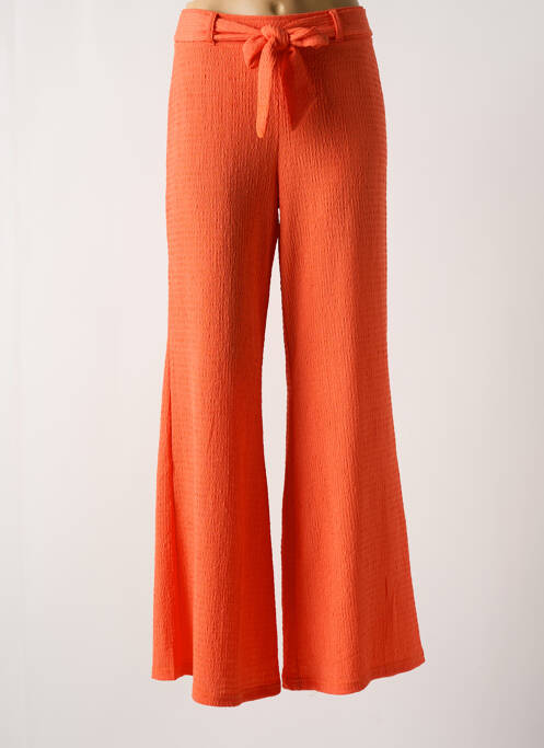 Pantalon flare orange MULTIPLES pour femme