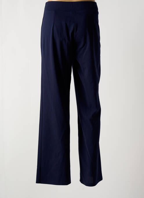 Pantalon droit bleu MULTIPLES pour femme