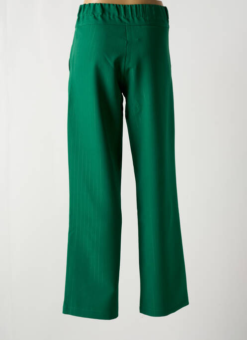 Pantalon droit vert MULTIPLES pour femme