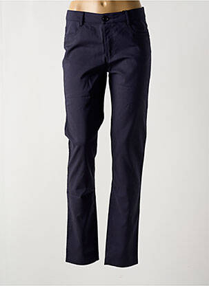 Pantalon slim poches bleu MULTIPLES femme