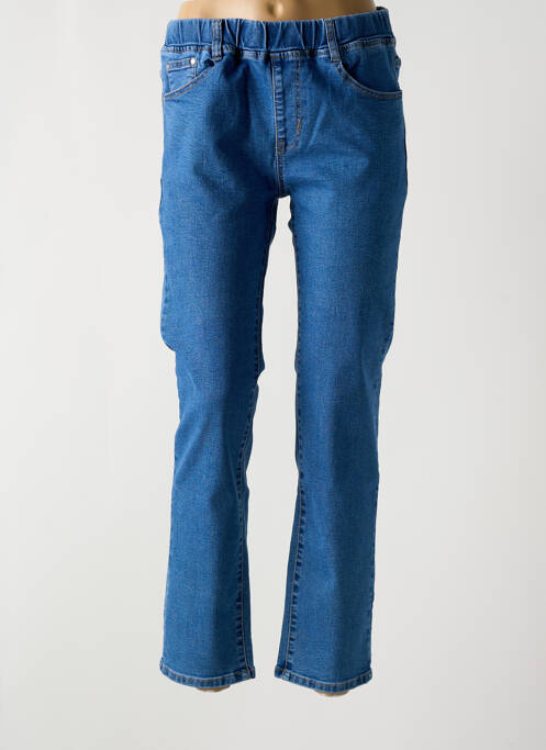 Jeans coupe slim bleu MULTIPLES pour femme