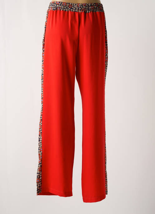 Pantalon droit rouge MULTIPLES pour femme