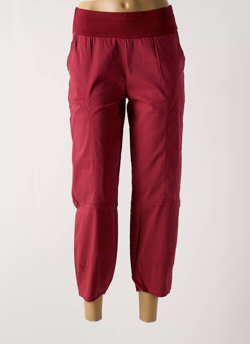 Pantalon 7/8 rouge MULTIPLES pour femme