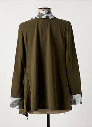 Veste casual manches longues vert MULTIPLES femme