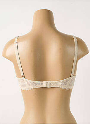 Soutien-gorge effet matière satinée haut soutien-gorge emboitant beige TRIUMPH femme